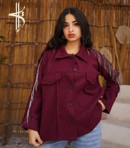 Burgundy Jacket
